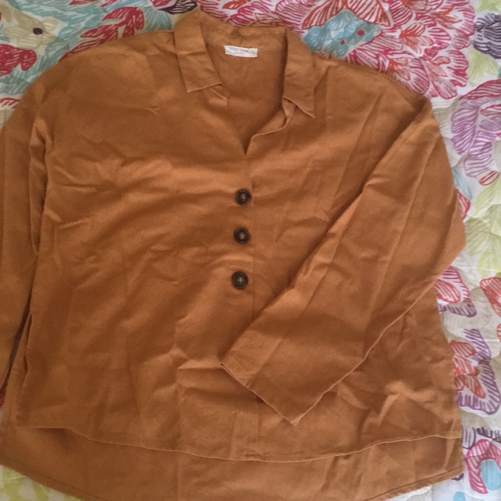 Burnt Orange dress shirt